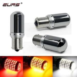 1PCS 1156 BA15S P21W BAU15S PY21W Canbus 오류 없음 방향 지시등 1157 BAY15D LED T20 7440 W21W 7443 브