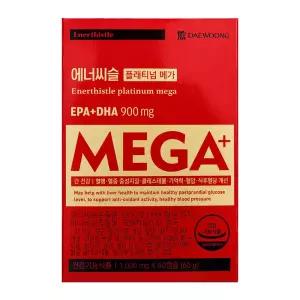 대웅제약 에너씨슬 플래티넘 메가 1000mg X 60캡슐