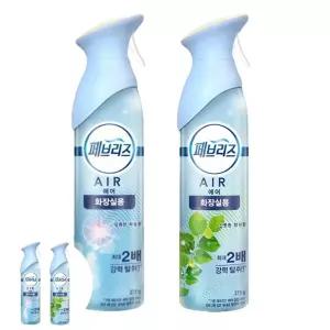 방향제 B페브리즈 에어 화장실용 탈취 에어로졸 2종