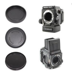 Mamiya 67 RB67 ProSD 카메라 M67용 후면 렌즈 캡 + 전면 바디 커버