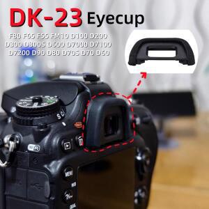 부드러운 고무 DK-23 아이컵 뷰파인더 프로텍터 니콘 호환 D200 D7000 D90 D80 카메라 액세서리