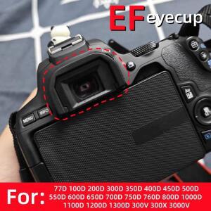 캐논 호환호환 200D 77D 750D 1300D SLR 카메라 액세서리용 고무 EF 아이컵 아이피스 보호 캡