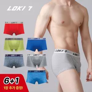 로키세븐 LOKI7 남성 분리형 기능성 드로즈 6종 세트 977853