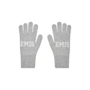 [이미스]m1037 1596320 여성 머플러 소품 LOGO FINGER GLOVES GRAY 5721777