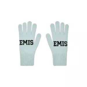[이미스]m1037 1596321 여성 머플러 소품 LOGO FINGER GLOVES LIGHT BLUE 5721769