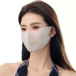 자외선차단 누드 스킨 쿨마스크/숨쉬기편한 새부리형 얼굴 안면 햇빛가리개/냉감 여름 골프 등산 입체 쿨링 마스크