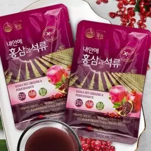 건강식품 보조식품 내안에 홍삼과 석류 30포 KS대동