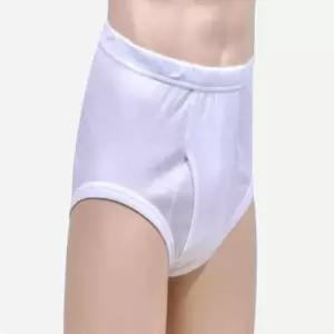 [라일리의류] Rly 순면 남성 백색 삼각팬티 면삼각팬티