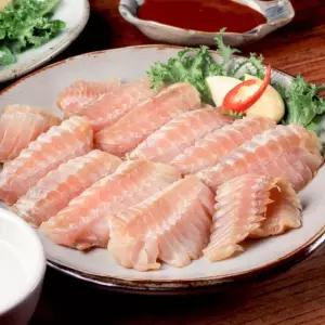 저온숙성 흑산도 홍어 1kg (강한 맛) (애 동봉)