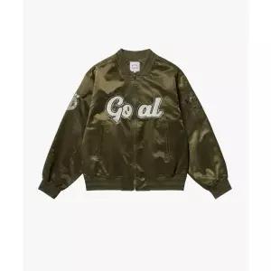 매장정품 골스튜디오 GOALSTUDIO FC VINTAGE ARTWORK TEAM JACKET-OLIVE GREEN G5SJK101#OG 274540