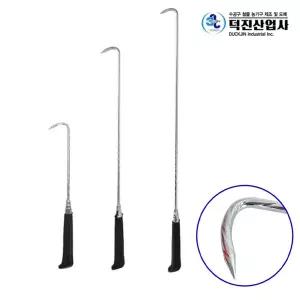 덕진산업 철근 가마니 다용도 갈퀴 45~95CM 국내생산/이중강선 상자 이동작업 포대작업