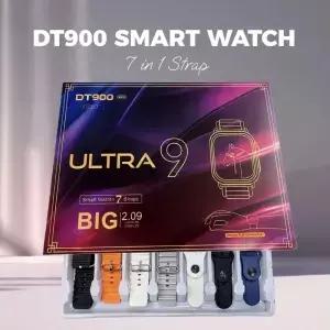 DT900 울트라 9 스마트워치 2.09인치 대형 디스플레이 7가지 블루투스 통화 피트니스 트래커 IOS