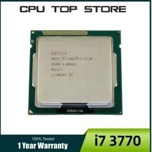 인텔 코어 CPU i7 3770 3.4GHz SR0PK 쿼드 LGA 1155 프로세서
