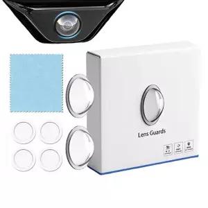 후면보기 백업 카메라 커버 2피스 투명 보호 스티커 자동차 후진 카메라 커버 차량 트럭 Rv 남성 여성용