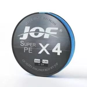 PE합사라인 JOF 4합사 낚싯줄 3호 300m 블루 PE 내림 원투낚시-WFOJ15I