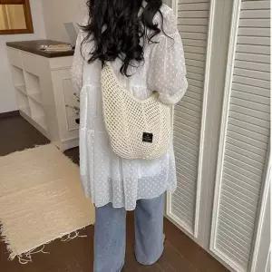 여름 밀짚 패턴 휴가 바캉스 비치 데일리 숄더백 휴가가방 여행가방 비치가방 데일리가방