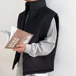 남성 빅사이즈 겨울 보온성을 높혀주는 패딩 조끼