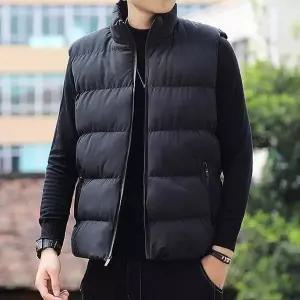 [골드스마일]데일리 베이직 패딩조끼 포켓 남녀공용