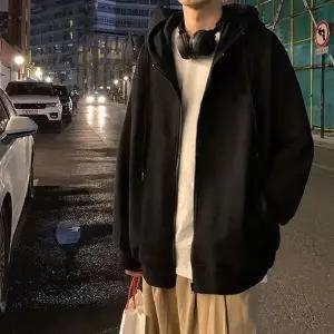 [골드스마일]남성 데일리 패션 기모안감 후드 집업 블랙 후드티이쁜곳
