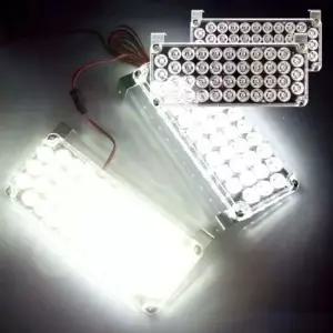LED 경광등 써치 라이트 조명 램프 전구 12V 42발 2개