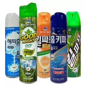 지금 필요한 모기 에어로솔 해피홈 홈키파 에어졸 무향 바퀴 에프킬라
