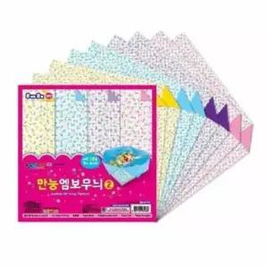 종이접기종이 엠보 색종이 (5개 1세트)