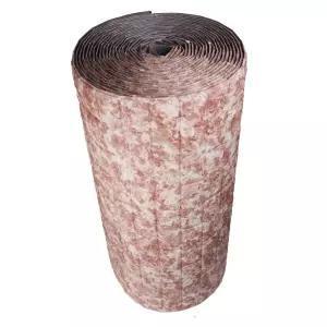 부착식 3D 입체 단열벽지 1M x 20M 연브라운 보온 인테리어벽지 스티커벽지 부착식벽지 보온벽지