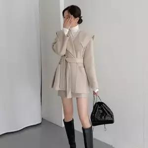 세일러 빅카라 모직 하프 코트 (WD1B2C9)