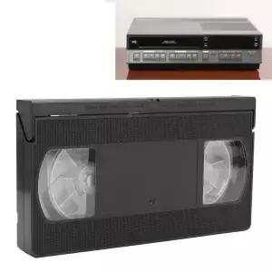 VCR VHS 재사용 가능 비디오 플레이어 청소 도구 건식 기술 유체 필요 없음
