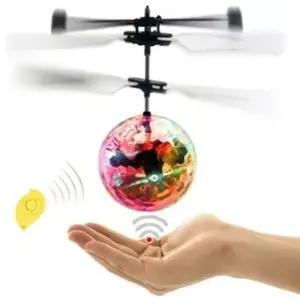 미니 드론 RC 헬리콥터 항공기 비행 공 Shinning LED 조명 Quaopter Dron