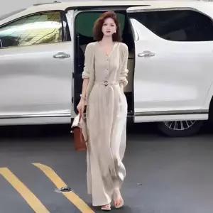 원피스 가을 세트 아우터 티 여자정장세트 안감 럭셔리 빅 청순 러블리 ible3