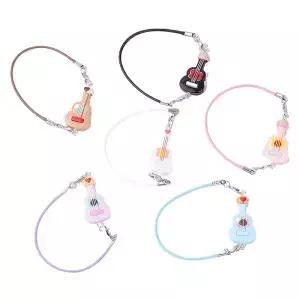 5Pcs 미니 인형 기타 펜던트 귀여운 장식 액세서리 드레스 집