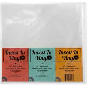 비닐 100에 투자하세요 투명 플라스틱 보호 LP 아우터 슬리브 3백만 레코드 앨범 커버 12 75인치 x 5인치 컬렉션에 적절한 기능 제공