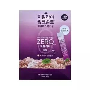 픽커머스 검사 워터젤리 핑크솔트 스틱 휴대용 가글 히말라야 12ml 180P