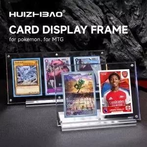 고투명 릴 카드 디스플레이 스탠드 받침대 MTG 유희왕 TCG 프레임에