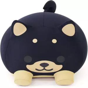 쿠션 MOGU 강아지 시바견 블랙