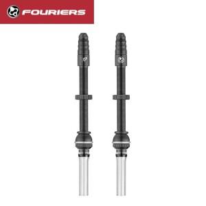 Fouriers 튜브리스 프레스타 밸브, 로드 바이크용 유체 대용량 컨버터 캡, 자전거 부품, 40mm, 65mm