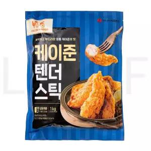 마니커에프앤지 마니커 튀김류 케이준 텐더스틱 냉동 1kg 1개