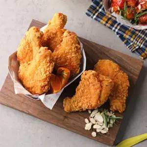 사세 바삭 통다리 치킨 1.3kg 2봉 바베큐 튀김 안주 날개