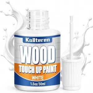 화이트 우드 터치업 페인트 스크래치 칩 및 얼룩에 대한 1.5온스 수리 도어 캐비닛 테이블 가구 드레싱용