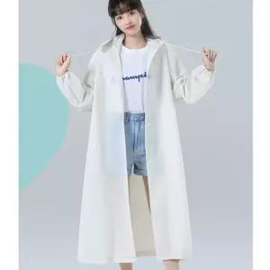 방수우의 백패킹 낚시 작업용 빗물차단 경량소재 후드형 보호복