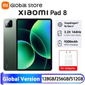 글로벌 버전 샤오미 패드 8 13MP 카메라 9200mAh 45W 터보 충전 11.2인치 144Hz 디스플레이 미 태블릿 스냅