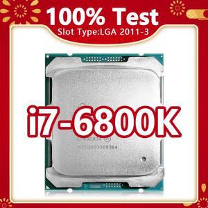 코어 i7-6800K CPU, SR2PD 6 12 스레드, 3.4GHz, 15MB, 140W 프로세서, LGA2011-3 X99 마더보드 i7 6800K