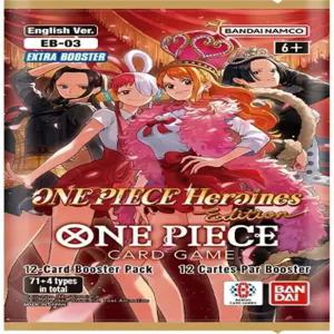 원피스 카드 게임 TCG 헤로인즈 에디션 12장 부스터 팩 영어 엑스트라 EB03