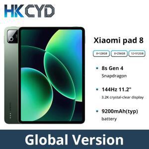 2026 글로벌 버전 샤오미 미 패드 8 태블릿 스냅드래곤 8s Gen 4 11.2인치 3.2K 144Hz 디스플레이 9200mAh