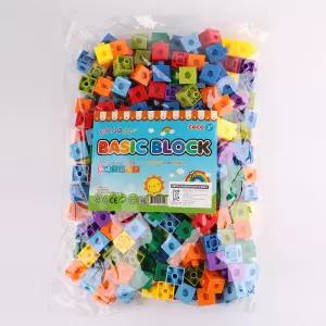 베이직 큰블록 사각블록 대용량 약270pcs 놀이교구