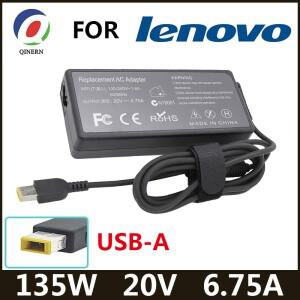 20V 6.75A 135W USB 노트북 충전기 레노버 YOGA720-15 T540p Y50-70 G5005 Y520 Y7000 Y700-14 W550