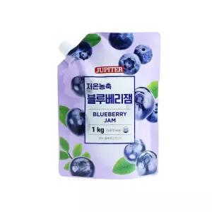 래미푸드 저온농축 블루베리잼 1kg 5개 티타임 브런치 샌드위치 브런치모임 파인다이닝 빵