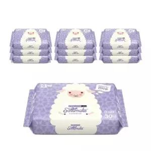 순둥이 소프트메이트 프리미엄 생분해 건티슈 휴대용 30매 10팩