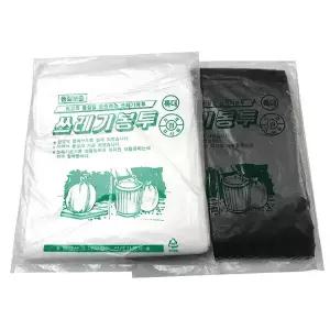 (한셀)GR90 배접 비닐봉투 재활용/분리수거 일반형 100L(100매)